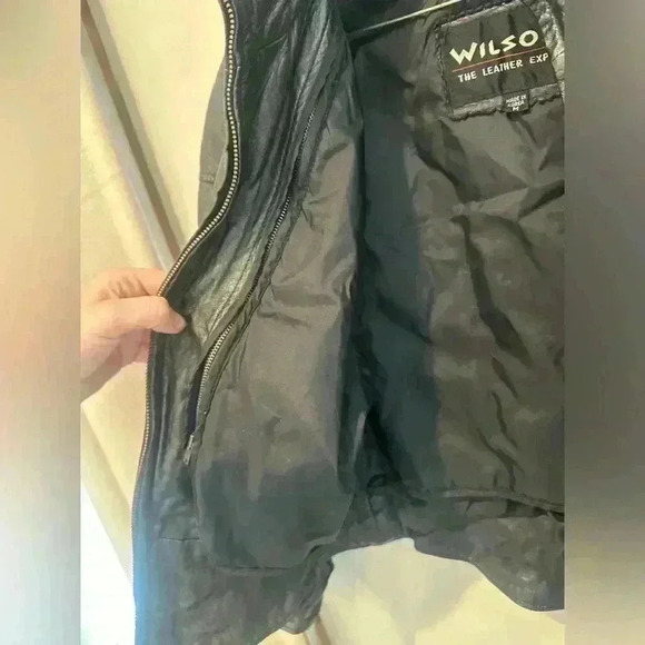 VINTAGE Wilson’s leather bomber jacket - Picture 9 of 9